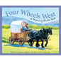 Four Wheels West: A Wyoming Number Book - Hardcover