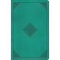 ESV Value Thinline Bible (Trutone, Teal, Ornament Design) - Imitation Leather