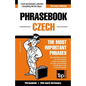 English-Czech phrasebook and 250-word mini dictionary - Paperback