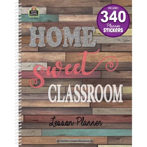 Home Sweet Classroom Lesson Planner - Spiral