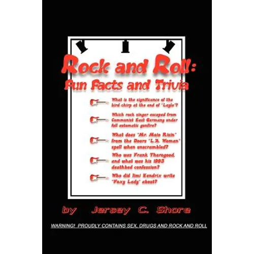Rock and Roll: Fun Facts and Trivia - Paperback