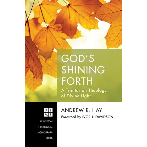 God's Shining Forth: A Trinitarian Theology of Divine Light - Paperback