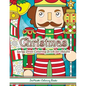 Christmas Large Print Coloring Book For Adults: Simple and Easy Large Print Adult Coloring Book of Christmas Scenes and Designs: Santa, Presents, Chri - Paperback