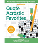 Quote Acrostic Favorites: Features 50 Rewarding Puzzles - Paperback