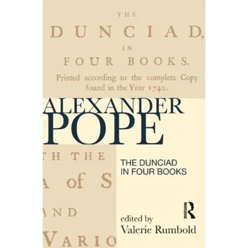 The Dunciad in Four Books - Paperback