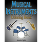 Musical Instruments Coloring Book - Paperback