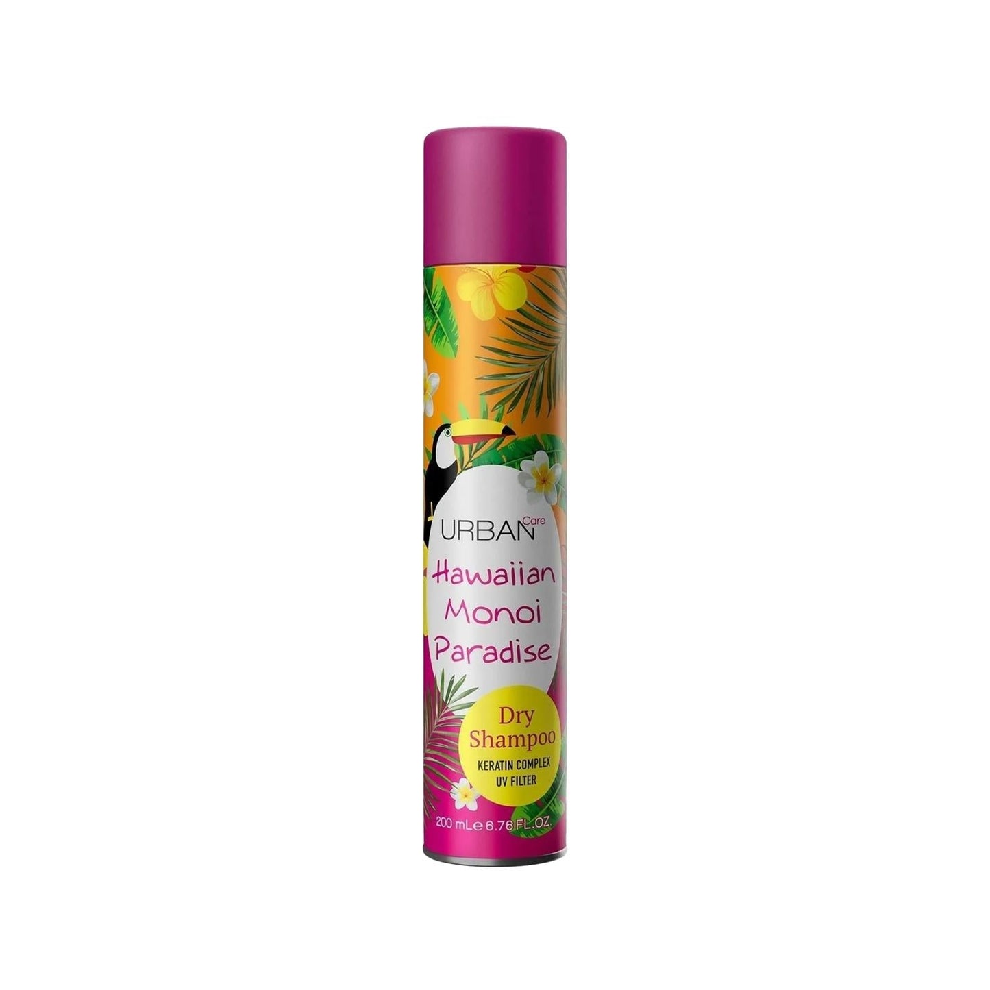 URBAN Care Volumizing Dry Shampoo Hawaiian Monoi Paradise 200ml - Absorbs Oil, Adds Volume