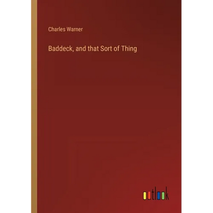 Baddeck, and that Sort of Thing - Paperback