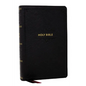 KJV Personal Size Large Print End-Of-Verse Reference Bible, Black Leathersoft, Red Letter, Comfort Print (Thumb Indexed) - Imitation Leather