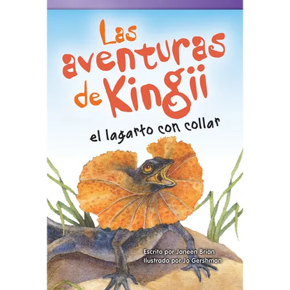 Las Aventuras de Kingii El Lagarto Con Collar - Paperback
