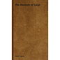 The Absolute at Large - Hardcover