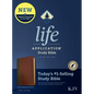 KJV Life Application Study Bible, Third Edition (Leatherlike, Brown/Mahogany, Indexed, Red Letter) - Imitation Leather