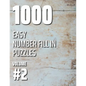 1000 Easy Number Fill In Puzzles Volume #2 - Paperback