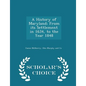 A History of Maryland; From Its Settlement in 1634, to the Year 1848 - Scholar's Choice Edition - Paperback