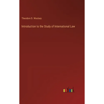Introduction to the Study of International Law - Hardcover