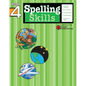 Spelling Skills: Grade 4 (Flash Kids Harcourt Family Learning) - Paperback
