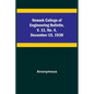 Newark College of Engineering Bulletin, v. 11, No. 4, December 15, 1938 - Paperback