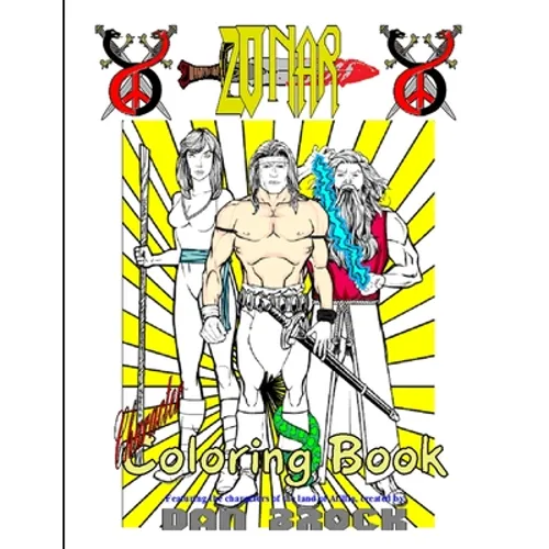 Zonar - Characters Coloring Book - Paperback