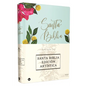 Rvr60, Santa Biblia, Edición Artística, Tapa Dura/Tela, Floral, Arte Con Bordes Dorados, Palabras de Jesús En Rojo, Comfort Print - Hardcover