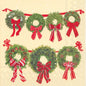 Ideal Home Range Maret's Wreath (Cream) - Lunch Napkin