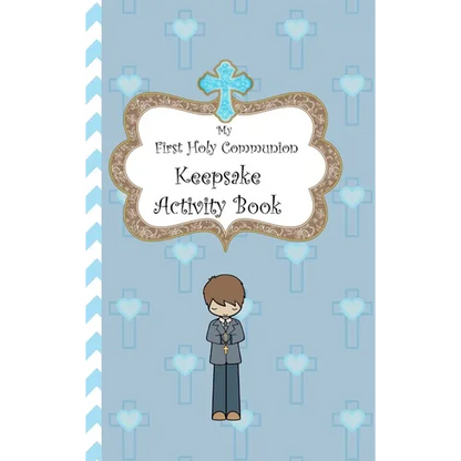My First Holy Communion Keepsake Activity Book - Hardcover