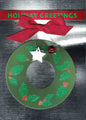 Holiday Greetings Wreath Handmade Boxed Christmas Card