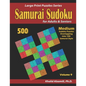Samurai Sudoku for adults & Seniors: 500 Medium Sudoku Puzzles Overlapping into 100 Samurai Style - Paperback