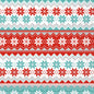 Reindeer Stripe - Cocktail Napkin