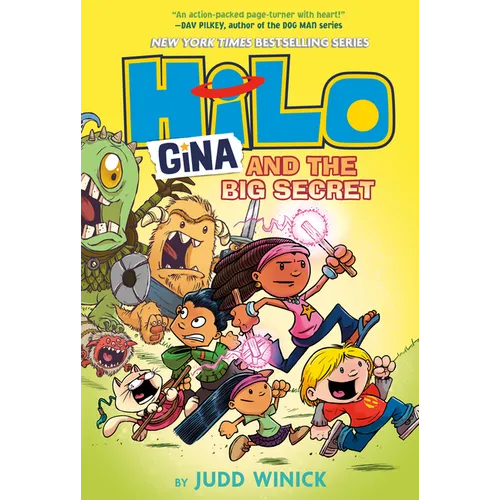 Hilo Book 8: Gina and the Big Secret: (A Graphic Novel) - Hardcover
