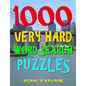 1000 Very Hard Word Search Puzzles: Fun Way to Improve Your IQ - Paperback