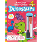 Wipe-Clean How to Draw Dinosaurs - Hardcover