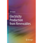 Electricity Production from Renewables - Paperback