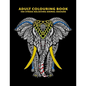 Adult Colouring Book: 100 Stress Relieving Animal Designs - Paperback