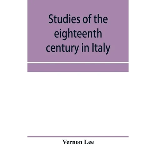 Studies of the eighteenth century in Italy - Paperback