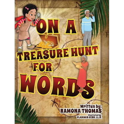 On A Treasure Hunt For Words - Hardcover
