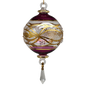 Blown Glass Ornament - "Regal Jewel"