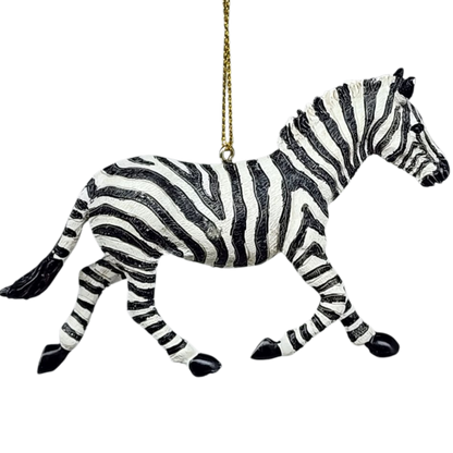 Safari Animal Ornament - Zebra