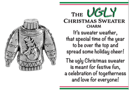 The Ugly Christmas Sweater Charm