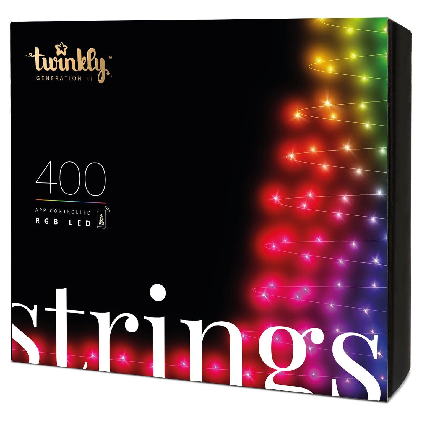Twinkly 400-Light RGB LED Light Set (Generation II)