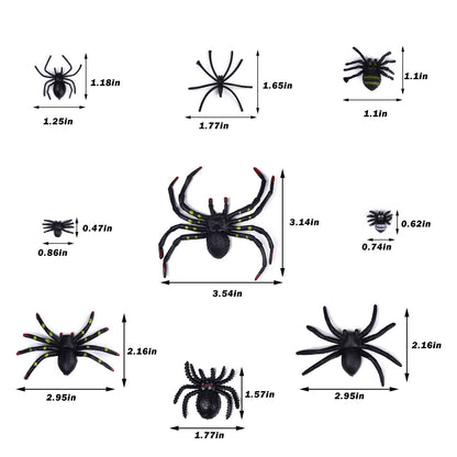 Halloween Spider & Web Decorations