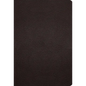 ESV Large Print Compact Bible, Red Letter (Buffalo Leather, Deep Brown) - Leather