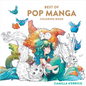 Best of Pop Manga Coloring Book - Paperback