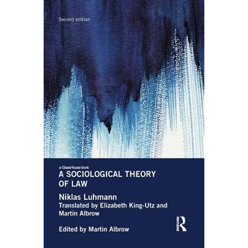 A Sociological Theory of Law - Paperback