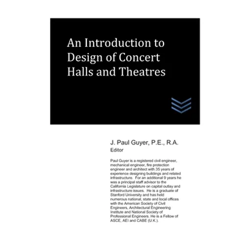 An Introduction to Design of Concert Halls and Theatres - Paperback
