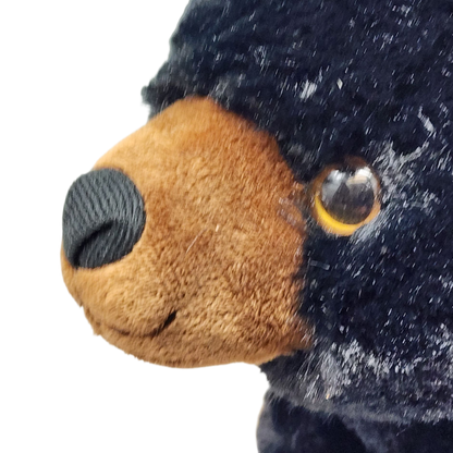 The Petting Zoo Black Bear Stuffed Animal