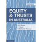Equity and Trusts in Australia - Paperback