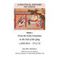 A Political History of China Volume 1 - Paperback
