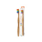 The Humble Brush Bamboo Toothbrush for Adults - Soft Bristles, Eco-Friendly Oral Care