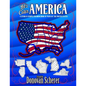 Let's Color America: A Stars & Stripes Coloring Book of Maps of the United States - Paperback