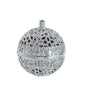 Battery-Operated Chirping Bird Ornament -  Silver
